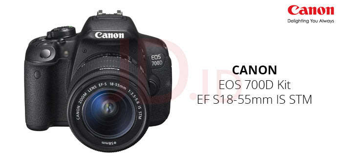 Canon EOS 700D DIGITAL SLR CAMERA KIT WITH 18-55MM IS STM LENS
