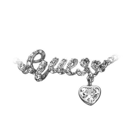 Guess UBB81113 Ladies Silver Charm Bracelet  - Brand new in Box