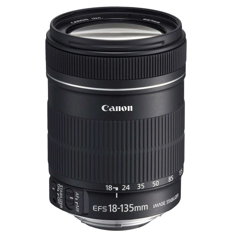 Canon EFS 18-135MM F/3.5-5.6 IMAGE STABILIZER LENS for Canon DSLR Cameras