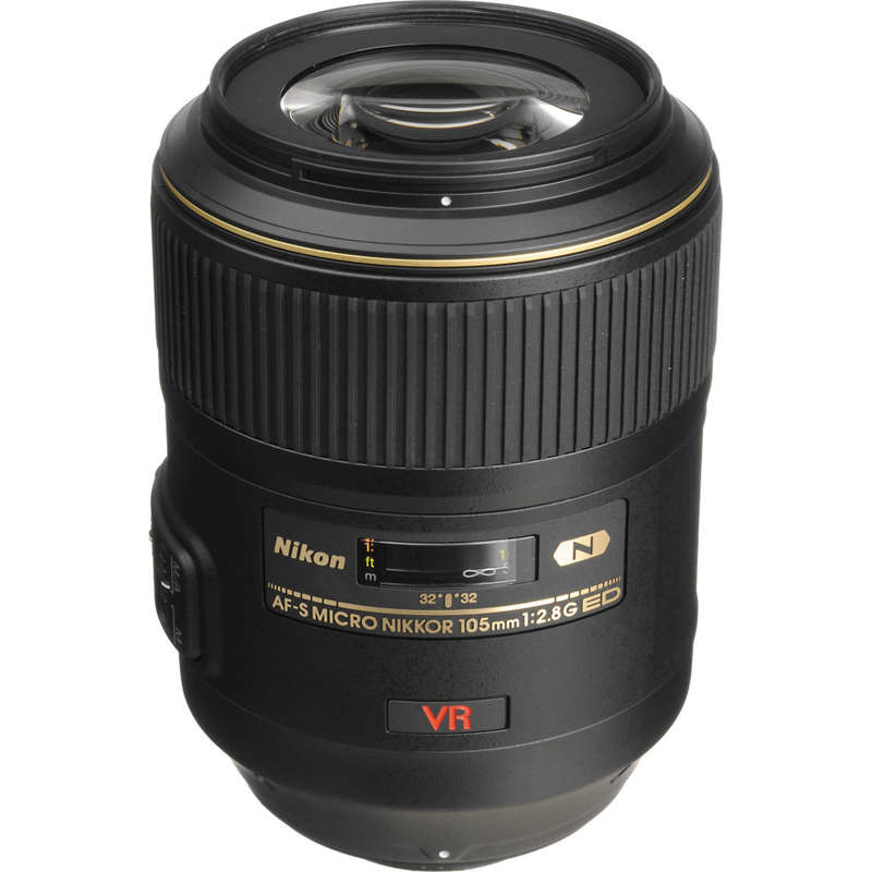 Nikon AF-S Micro Nikkor 105mm f/2.8G ED VR Micro Nikkor Lens N - For Nikon DSLR Cameras