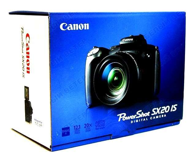 Canon PowerShot SX20 IMAGE STABILIZER - ULTRASONIC 12.1 MP - 20X ZOOM - FULL HD CAMERA