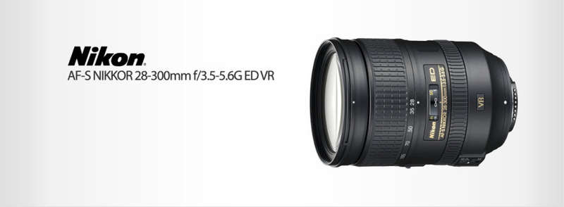 Nikon AF-S 28-300mm f/3.5-5.6 G ED VR ii Lens