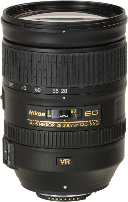 Nikon AF-S 28-300mm f/3.5-5.6 G ED VR ii Lens