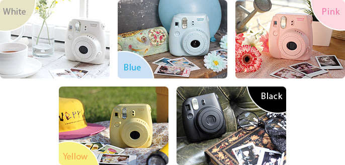 Fujifilm Instax Mini 8 Instant Camera in Box - YELLOW - Grab one handy for holidays Instant pictures