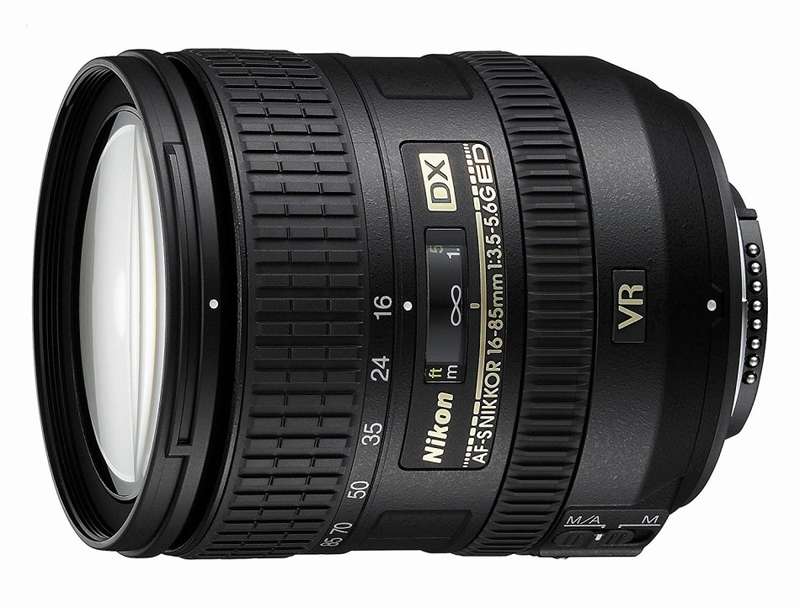 Nikon AF-S DX Nikkor 16-85mm VR Lens for Nikon DSLR Cameras