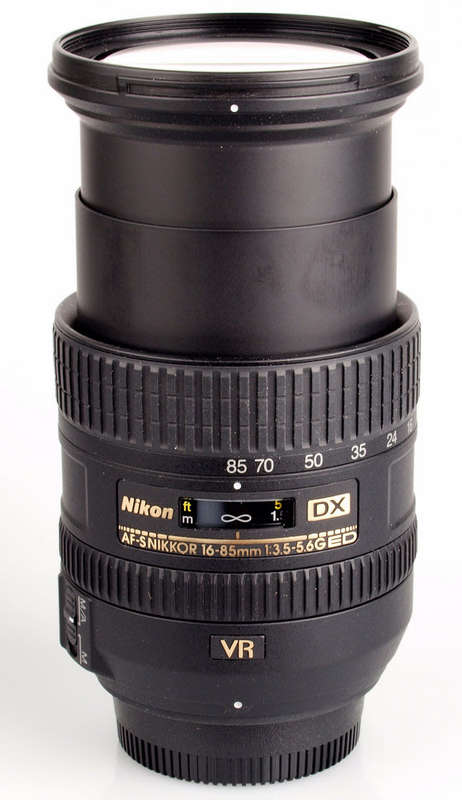 Nikon AF-S DX Nikkor 16-85mm VR Lens for Nikon DSLR Cameras