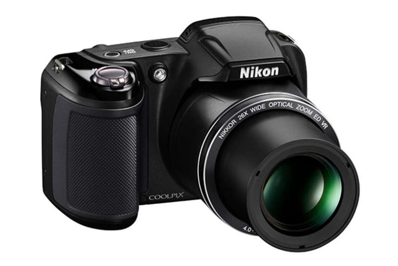 Nikon Coolpix L320 16.1MP Digital Camera with 26x Optical Zoom [ BLACK ] 720p HD Video