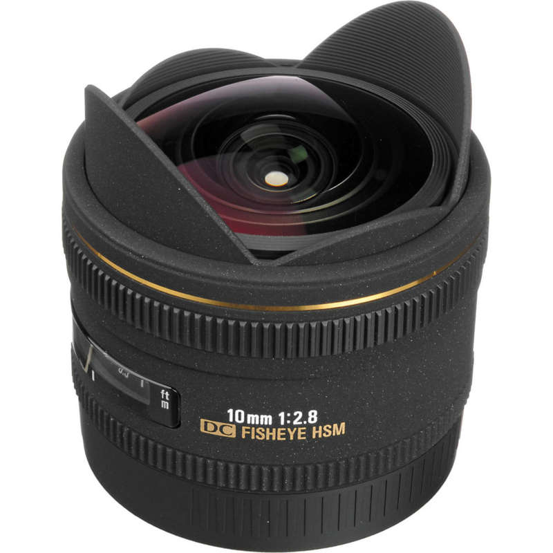 Sigma 10mm f/2.8 EX DC FISHEYE HSM Lens for Canon SLR Cameras  @@@ Fisheye Lens  @@@