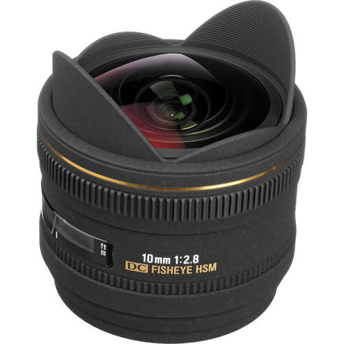Sigma 10mm f/2.8 EX DC FISHEYE HSM Lens for Canon SLR Cameras  @@@ Fisheye Lens  @@@