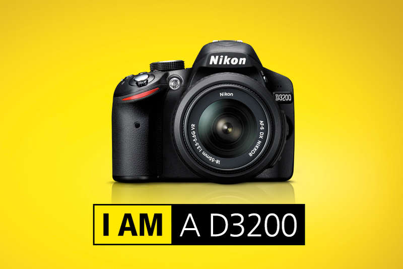 Nikon D3200 24.2 MP CMOS Digital SLR with 18-55mm f/3.5-5.6 AF-S DX NIKKOR Zoom Lens - 24.2 MP