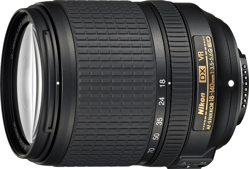 Nikon 18-140mm f/3.5-5.6G ED VR AF-S DX NIKKOR Telephoto & Wide Angle Zoom Lens for Nikon DSLRs