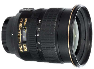 Nikon AF-S DX Zoom-Nikkor 12-24mm f/4G IF-ED Lens for Nikon DSLR Cameras - BARGAIN