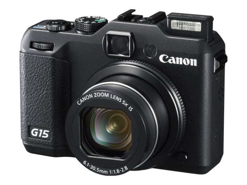 Canon PowerShot G15 Digital Camera | 5X Optical Zoom