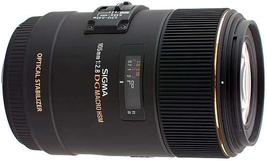 Sigma 105mm f/2.8 EX DG OS HSM Optically Stabilized Lens for CANON DSLR Cameras