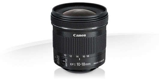 Canon EF-S 10-18mm f/4.5-5.6 IS (Image Stabilizer) STM Zoom Lens for Canon DSLR Cameras