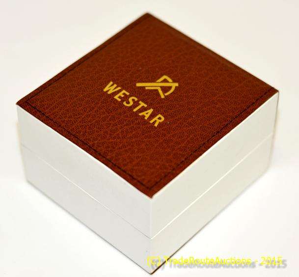 Westar Gold Plated Quartz bangle women's watch - in Box - Demo stock
