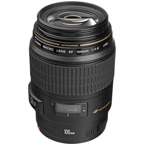 Canon EF 100mm f2.8 Macro ULTRASONIC Wide Angle Lens for Canon DSLR Cameras !