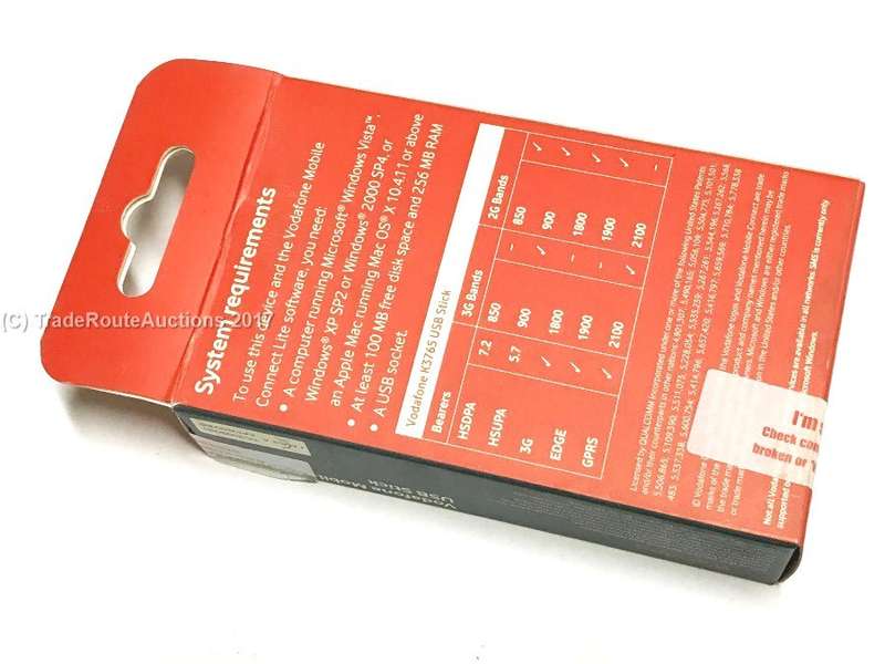 Vodafone Vodacom K3765 Plug & Go Mobile Broadband USB Modem Stick | Brand New