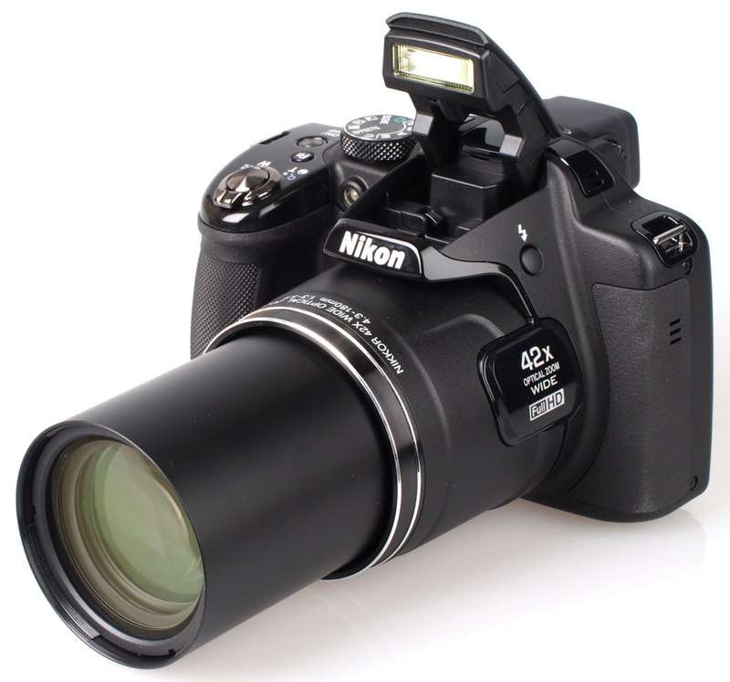 Nikon CoolPix P530 16 MP CMOS Digital Camera with 42x Zoom Lens and Full HD