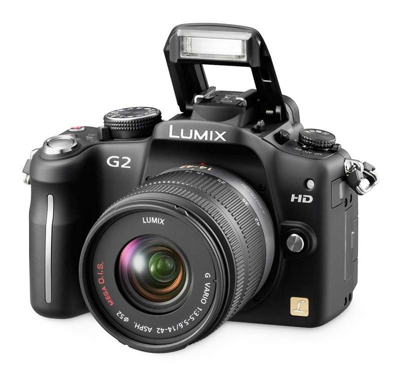 Panasonic Lumix DMC-G2 12.1 MP Mirrorless Digital Camera & 14-42mm Lumix G VARIO MEGA OIS Lens
