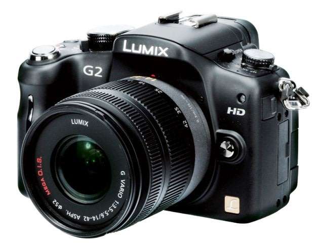 Panasonic Lumix DMC-G2 12.1 MP Mirrorless Digital Camera & 14-42mm Lumix G VARIO MEGA OIS Lens
