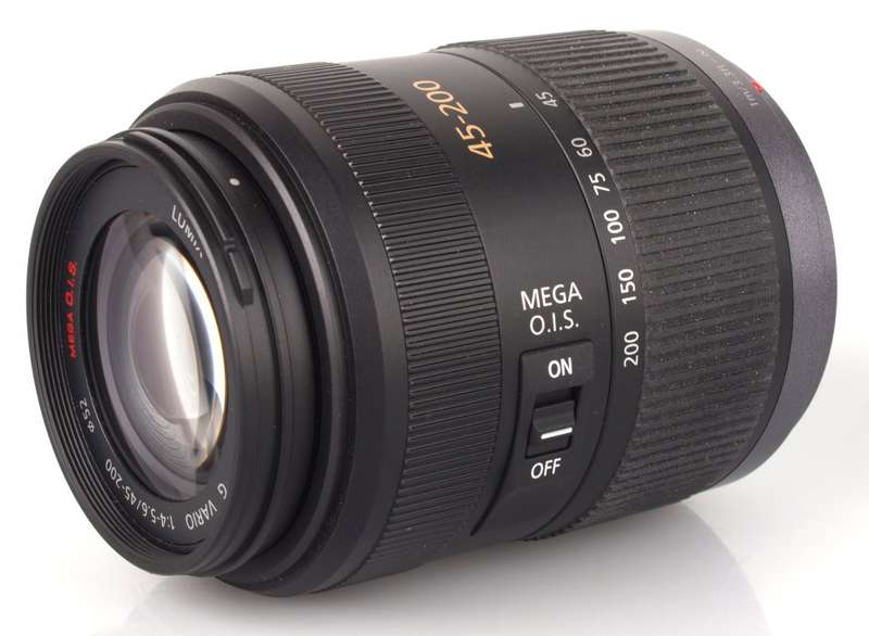 Panasonic Lumix G Vario 45-200mm f/4.0-5.6 Aspherical Mega O.I.S Lens