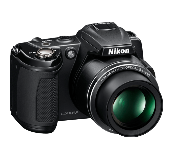 Nikon COOLPIX L120 14.1 MP Digital Camera with 21x NIKKOR Wide-Angle Optical Zoom Lens (RED)
