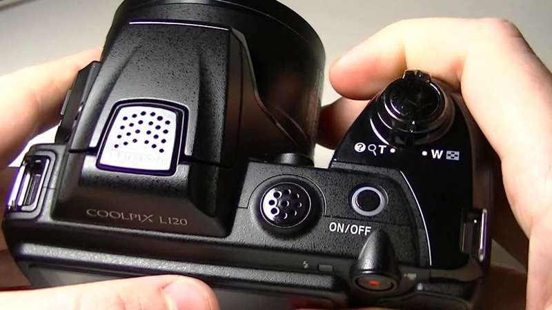 Nikon COOLPIX L120 14.1 MP Digital Camera with 21x NIKKOR Wide-Angle Optical Zoom Lens (RED)