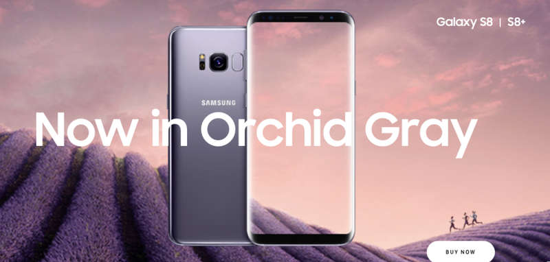 Samsung Galaxy S8 PLUS 64GB LTE | Orchid Grey | SM-G955F | BRAND NEW SEALED S8+