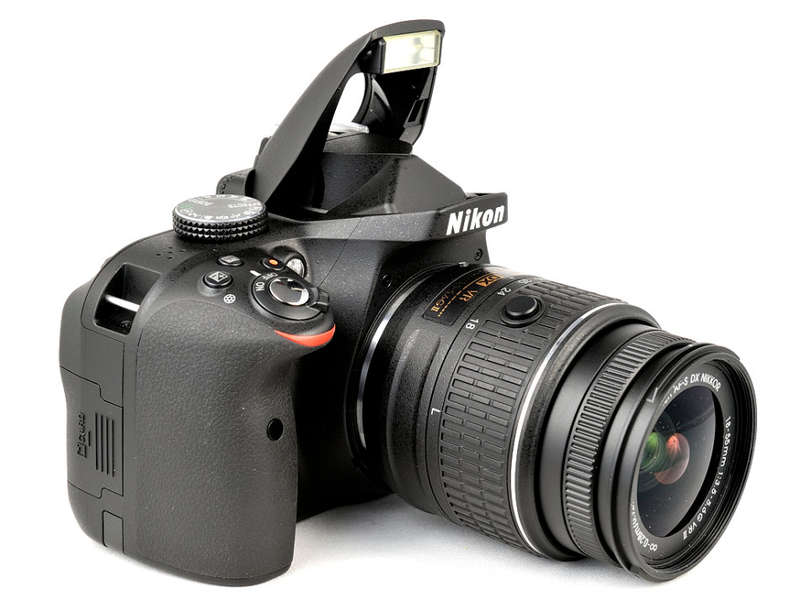 Nikon D3300 24.2 MP CMOS Digital SLR with AF-S DX NIKKOR 18-55mm f/3.5-5.6G VR II Zoom Lens (Black)