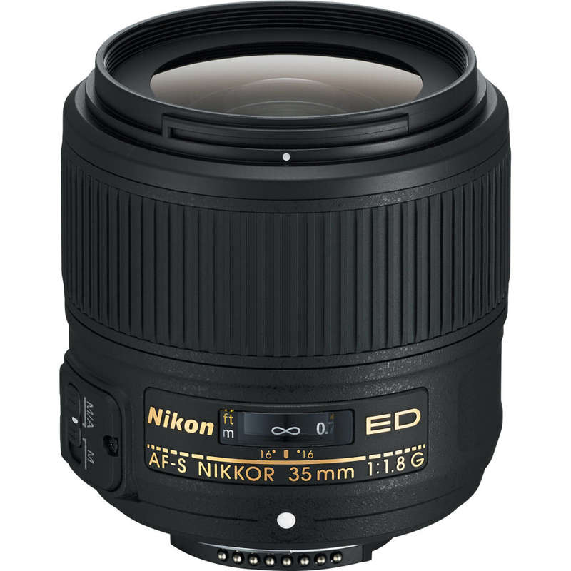Nikon AF-S NIKKOR 35mm f/1.8G ED LENS for FULL FRAME Nikon DSLR Cameras