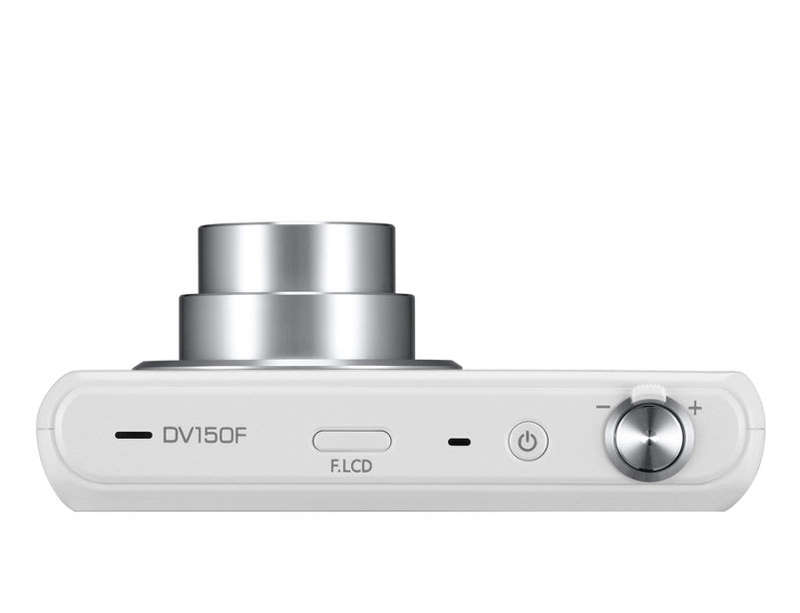 Samsung DV150F 16.2MP Smart WiFi Digital Camera with 5x Optical Zoom & 2.7" / 1.48" front LCD