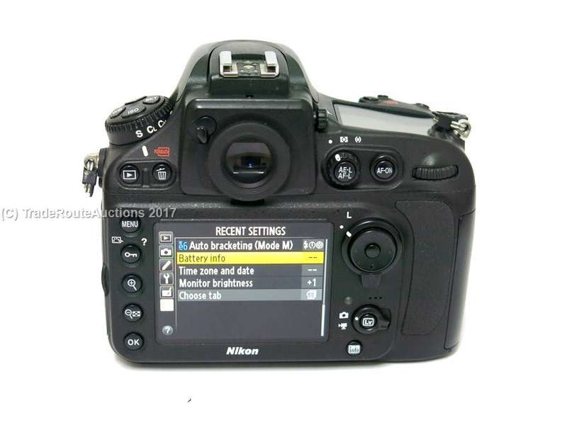 Nikon D800E 36.3MP DSLR Camera Body Only, FX Full Frame F-Mount, D800 E Low Shutter Count : < 9K