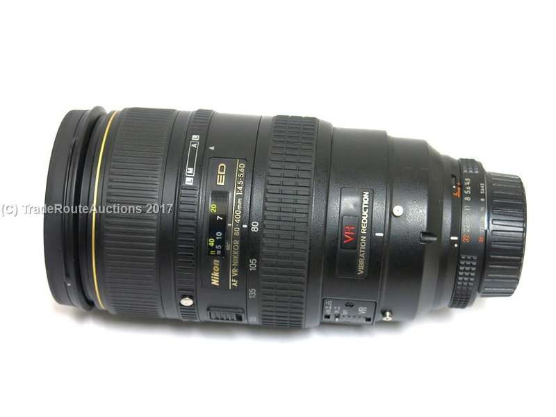 Nikon 80-400mm f4.5-5.6D ED AF VR Zoom Lens for Nikon Digital SLR Cameras