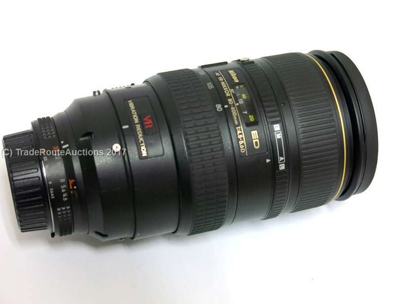 Nikon 80-400mm f4.5-5.6D ED AF VR Zoom Lens for Nikon Digital SLR Cameras