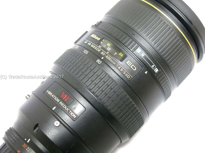 Nikon 80-400mm f4.5-5.6D ED AF VR Zoom Lens for Nikon Digital SLR Cameras