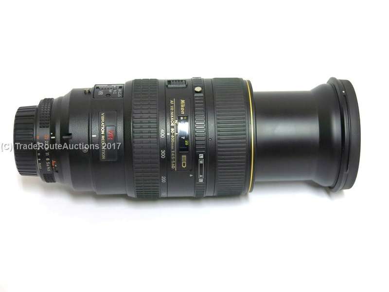 Nikon 80-400mm f4.5-5.6D ED AF VR Zoom Lens for Nikon Digital SLR Cameras