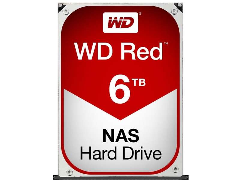 6TB HDD WD RED NAS Hard Drive | 6 TB | SATA 6Gb/s | 5400 RPM 64MB Cache | DVR CCTV DESKTOP NAS