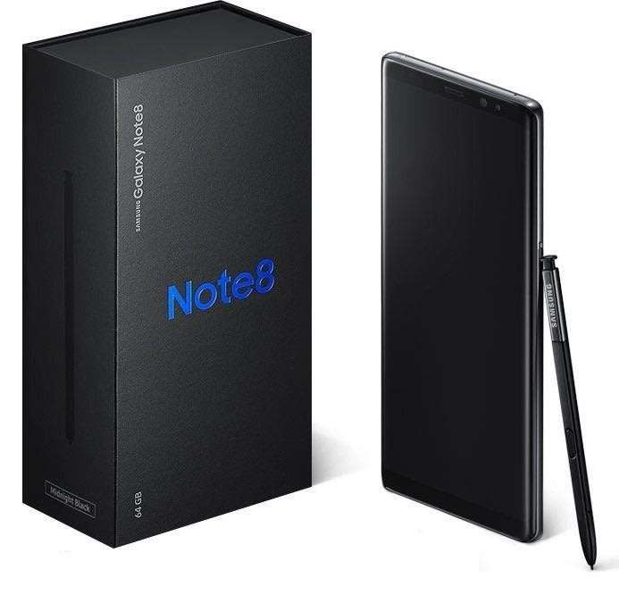 Samsung Galaxy NOTE 8 64GB LTE | Midnight Black | SM-N950F | BRAND NEW SEALED
