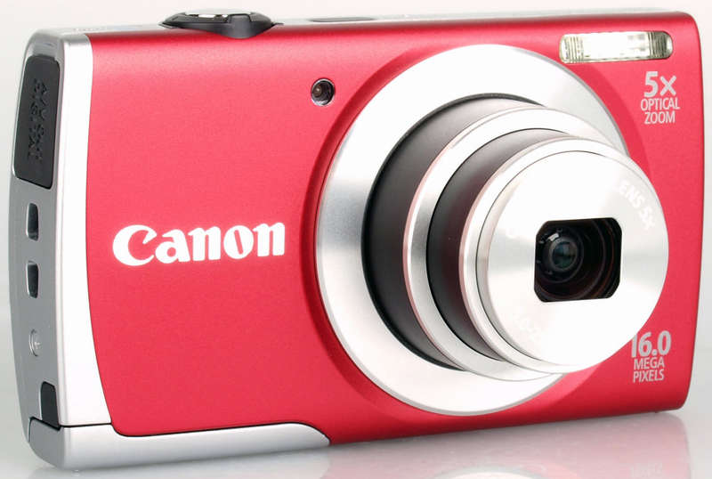 Canon PowerShot A2600 IS 16.0 MP Digital Camera with 5x Optical Zoom 720p Full HD Video Recording