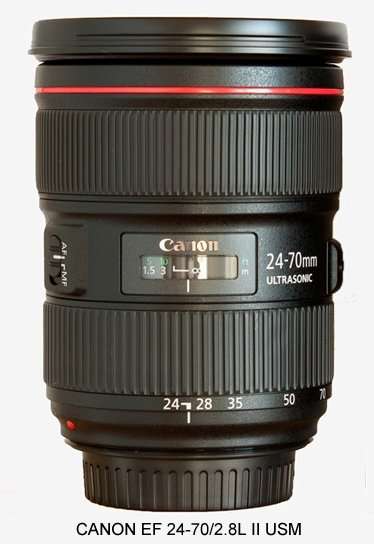 Canon EF 24-70MM F/2.8L MARK II USM Full Frame Lens for Canon EOS 5D MARK II III 7D 70D 1DX 700D 6D