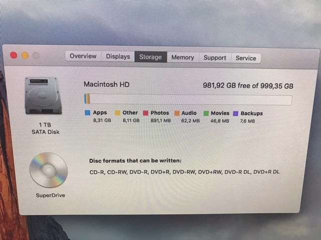 Apple iMAC | 27 INCH | Core i5 2.7GHz | 16GB DDR3 RAM | 1TB HDD |  AMD RADEON HD * GENUINE APPLE *