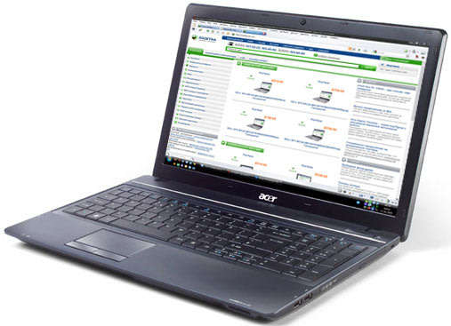 ACER TRAVELMATE 5740 | CORE i5 M460 2.53GHZ | 8GB RAM | 750GB HDD | WIN 10 PRO 64BIT | LAPTOP