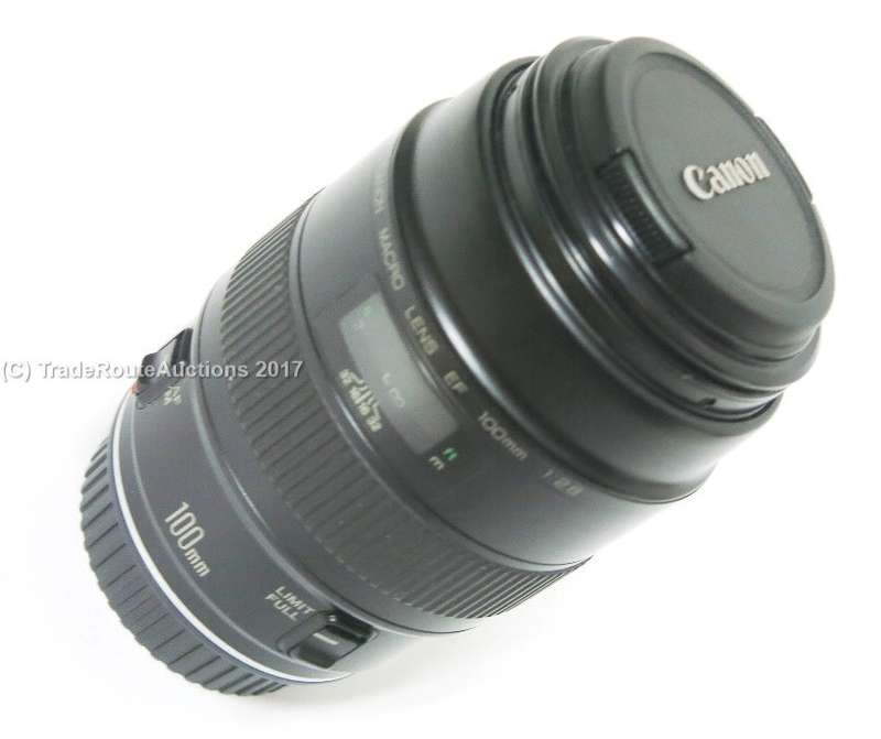 Canon EF 100mm f2.8 Macro Wide Angle Lens for Canon DSLR Cameras