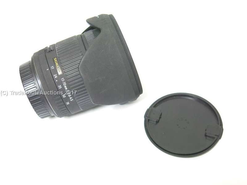 SIGMA DC 17-70mm 1:2.8-4.5 LENS for CANON DIGITAL SLR CAMERAS