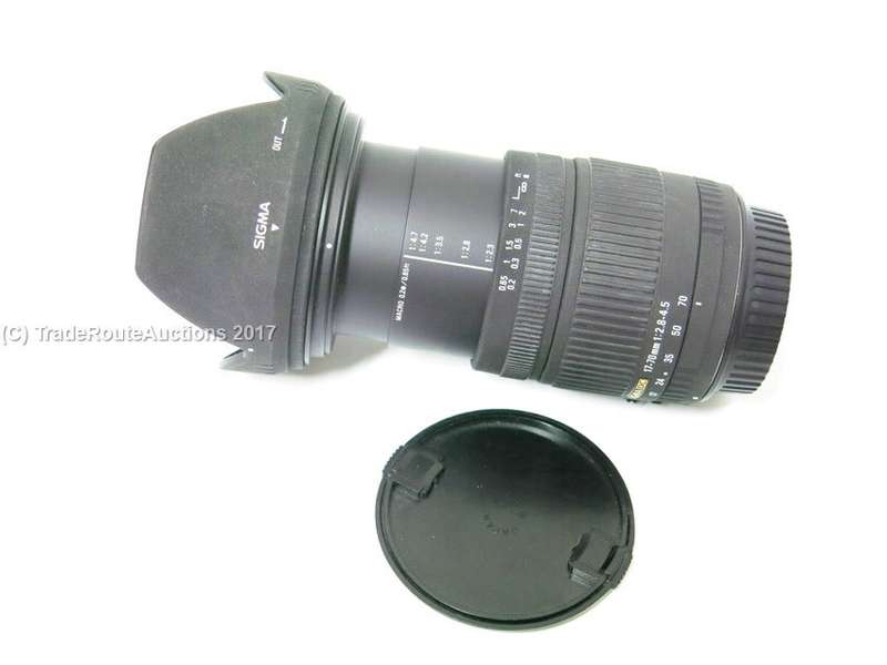 SIGMA DC 17-70mm 1:2.8-4.5 LENS for CANON DIGITAL SLR CAMERAS