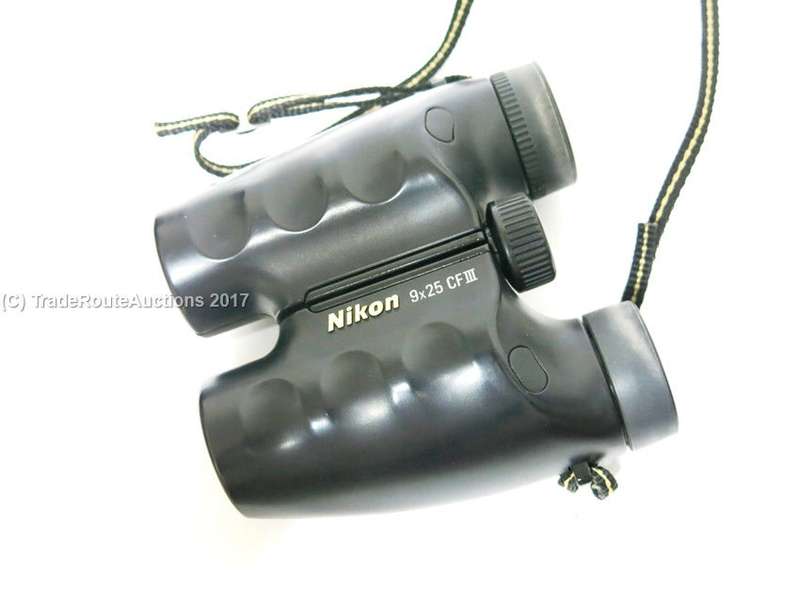 NIKON BINOCULARS 9X25 Cf iii with Pouch