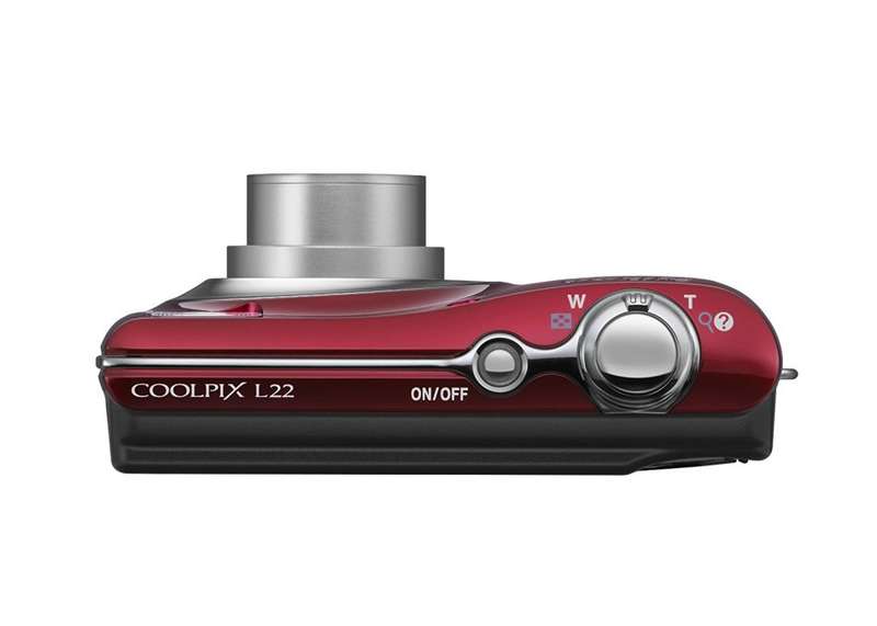 Nikon Coolpix L22 12.0MP Digital Camera with 3.6x Optical Zoom and 3.0-Inch LCD