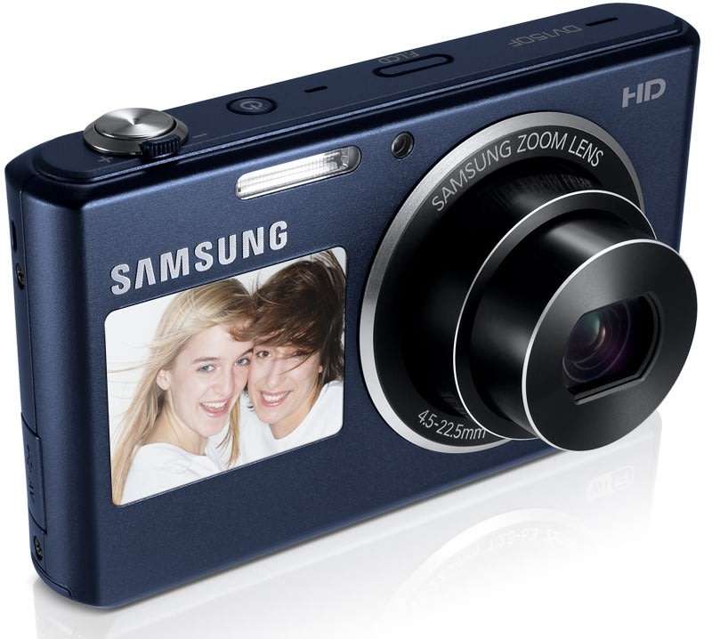 Samsung DV150F 16.2MP Smart WiFi Digital Camera with 5x Optical Zoom & 2.7" / 1.48" front LCD