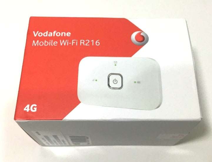 Vodafone Mobile Wi-Fi R216 4G LTE Wireless Hotspot Modem Router | NEW SEALED